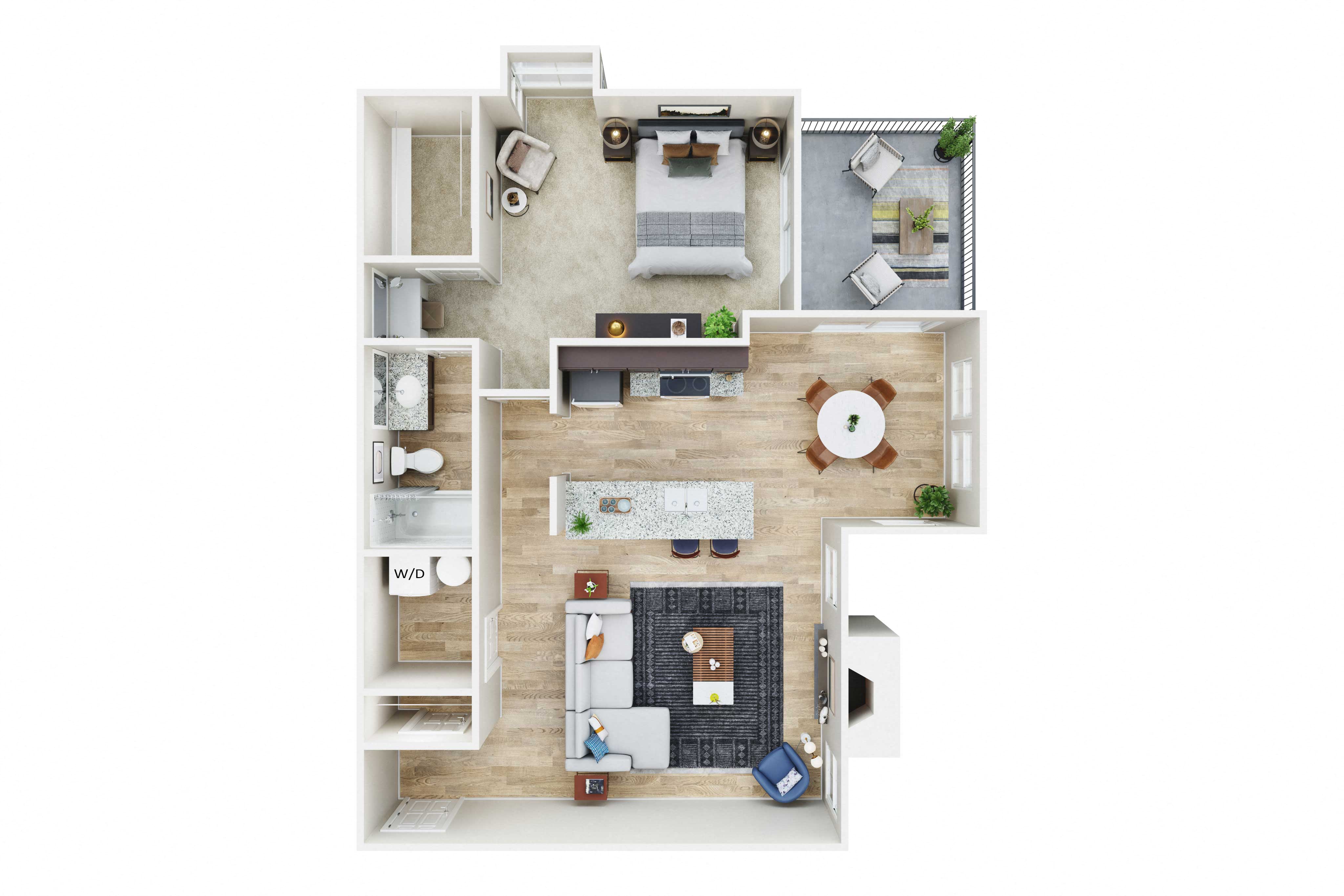 A1B floor plan